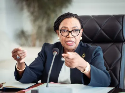 Paulette Missambo, présidente du sénat de la transition