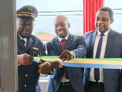 Inauguration de l'agence Sunu Assurances Vie Gabon