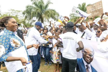 À de rares exceptions près, le candidat Oligui Nguema peut compter sur le soutien de grandes figures de la province.