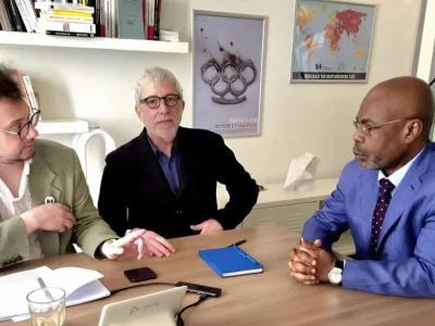 Germain Ngoyo Moussavou, président de la Haute autorité de la communication (HAC), rassure "Reporters Sans Frontières