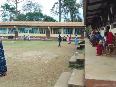 Élections législatives et locales 2025 : retard à l’allumage au centre de vote de Nkan à Ntoum