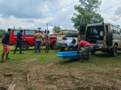Le corps sans vie de Tony Lemboumba récupéré par les pompes funèbres