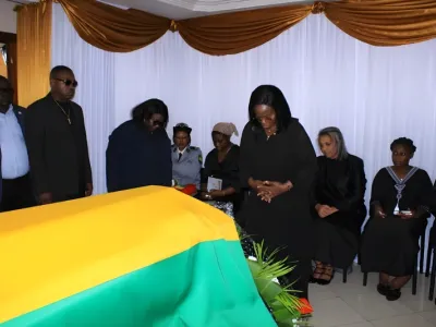 Obsèques d'Emmanuel Ondo Methogo