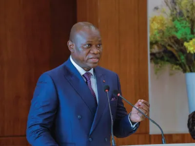 Brice Clotaire Oligui Nguema, président du Gabon