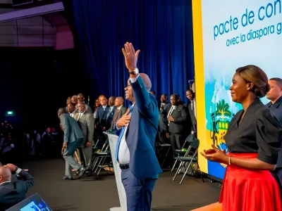 Brice Clotaire Oligui Nguema, président du Gabon 