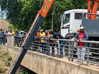 Une phase des opérations de secours.
