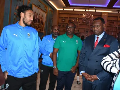 SEM Abdelaziz Branly Oupolo aux côtés des Panthères