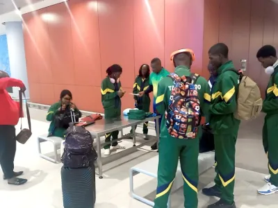 Les Panthères junior de Taekwondo