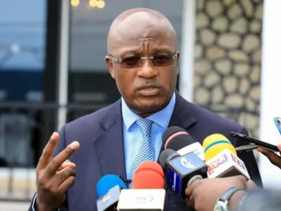 Paul-Marie Gondjout, ministre de la Justice par intérim