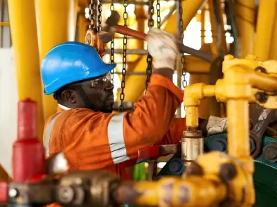 Installations de la société Perenco à Perenco à Coucal