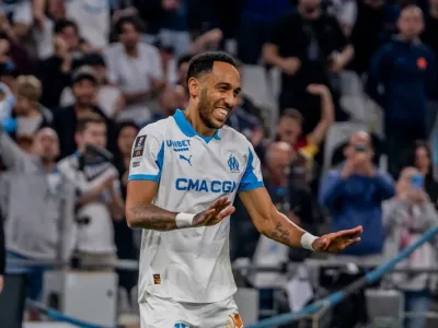 Pierre-Emerick Aubameyang, footballeur international gabonais