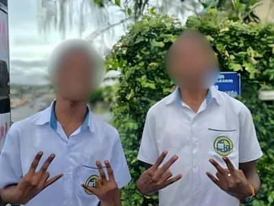 Pierre Rayane Ondo Ollomo et Jérémie Emmanuel Mbe Ole, élèves décédés