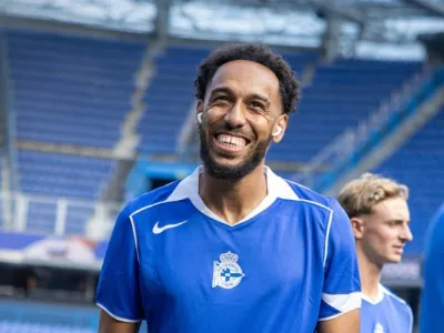 Pierre-Emerick Aubameyang, footballeur international gabonais