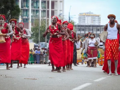 Un instantané de la fête des cultures à Jean Paul II