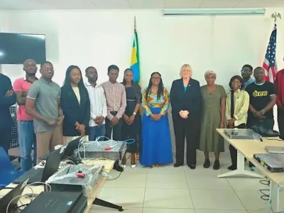 Au terme de la visite d’une responsable de l’ambassade des USA.