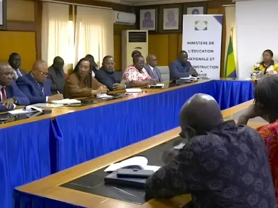 Une séquence de la réunion sur la réforme du BEPC