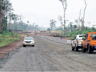 Le chantier Abaga-Bikélé-Owendo. © DR