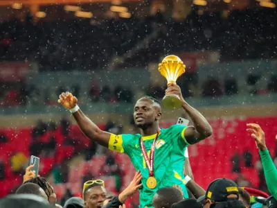 Sadio Mané, footballeur international sénégalais 