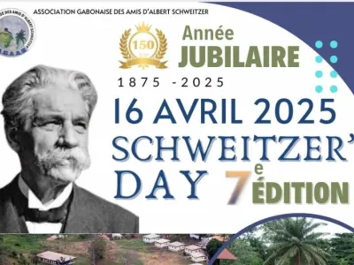 Lors du «Schweitzer Day», l’Agaas vante l’œuvre du “Grand Blanc” de Lambaréné.