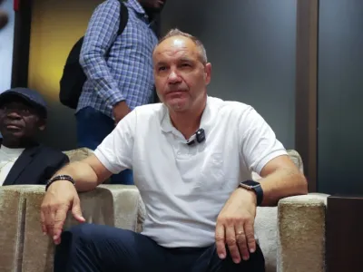 Sébastien Migné, sélectionneur des panthères du Gabon