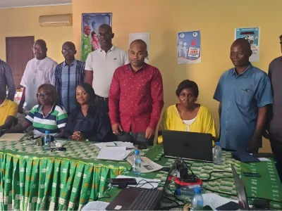 Sena et du Synetecpro, syndicats de l'éducation nationale au Gabon