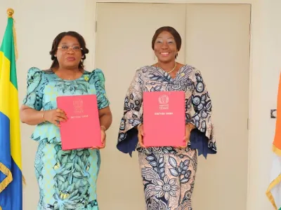 Coopération interparlementaire : les Sénats gabonais et ivoirien unis par un mémorandum d’entente