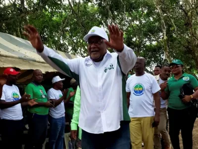 Séraphin Akure-Davain,  vice-président de l’Union démocratique des bâtisseurs (UDB)