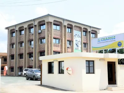 Siège de la cnamgs à Libreville