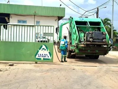 Siège de clean africa à Libreville