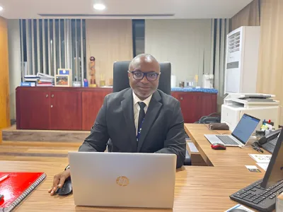 Steeve Saurel Legnongo, administrateur directeur général de la SEEG