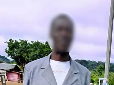 Sylvain Ovono Zogo, chef de village