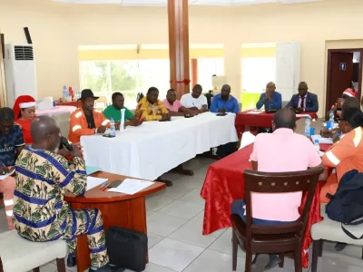 Syndicalistes et délégués du personnel du Synatiex