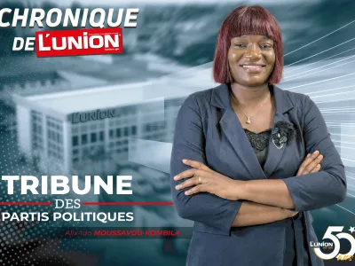 Alix-Ida MUSSAVU-KOMBILA , journaliste à L'Union