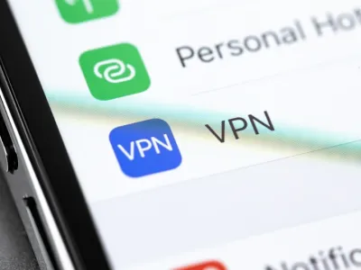 Téléphone portable avec VPN