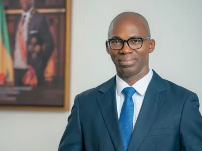 Thierry Minko, ministre de l'économie du Gabon