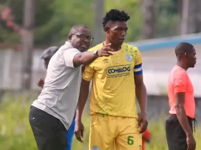 Thierry Mouyouma, entraineur de mangasport