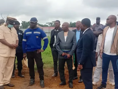 Tournée d'évaluation des chantiers de la Ngounié