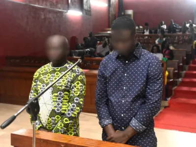 Les coaccusés dont la décision de la Cour a permis leur sortie de détention. | DR