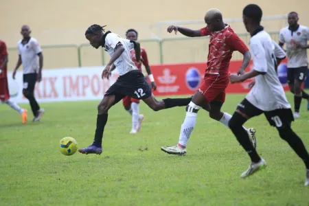 Une offensive menée par Vianney Obame du Stade Migovéen