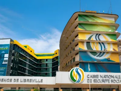 Vue du siège de la CNSS au centre-ville