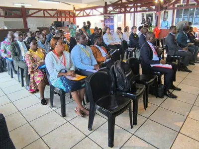 Une vue des participants dont ceux des instituts partenaires venus de France. © DR