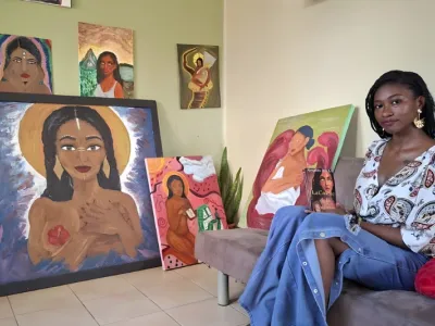  Alexandra Bouka, artiste peintre