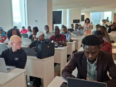 Une vue des jeunes formés à la cybercriminalité