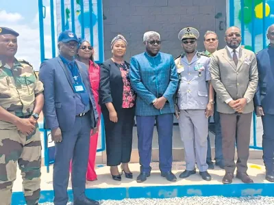 Mise en service du forage industriel à Oyem