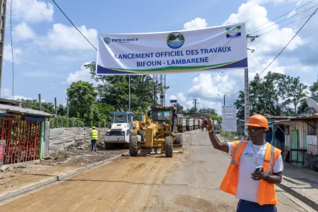 Lancement des travaux du tronçon Bifoun-Lambaréné