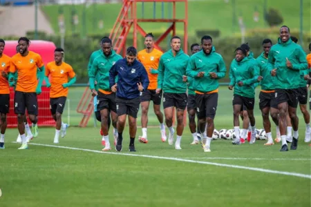 Les Eléphants de Côte d’Ivoire, leader du groupe F.