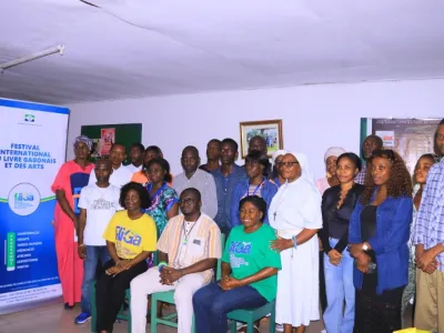 L’équipe de l’organisation du Filiga au terme de la conférence de presse de lancement.
