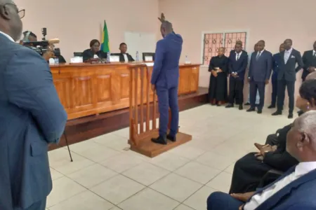 Prestation de serment des représentants de l'ACR dans le Haut-Ogooué © DR