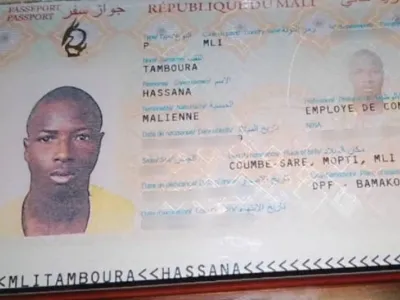 Le passeport de Tamboura Hassana