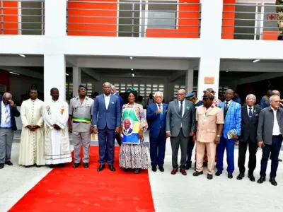Lambaréné : inauguration du marché d'Isaac, un rêve devenu réalité !